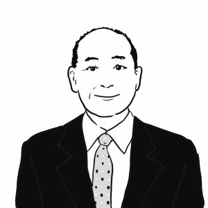 藤岡議員イラスト