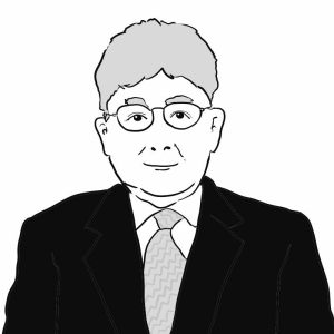 小林潤議員イラスト