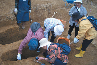 4,000年前の鹿猟遺跡