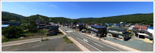 消防署屋上からの風景