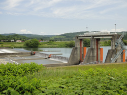 鵡川流域の風景