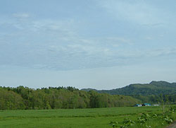 占冠村風景