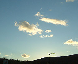 青空と雲